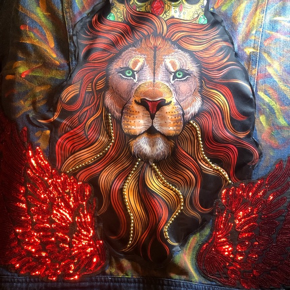 Denim Jeans Jacket. Size xxxl - Picture 4 of 5